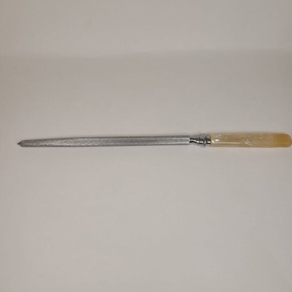 Vintage Carving Set Atkinson Bros Sheffield England Stainless Steel - Picture 6 of 10